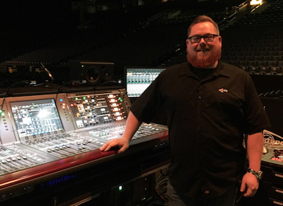 Jon Schwarz at CTS Audio’s Rivage PM10.