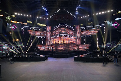 Solotech flew a full K1/K2 system for the 2016 Juno Awards.