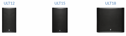 PreSonus' series includes the ULT12 and ULT15 full-range systems and the ULT18 subwoofer.