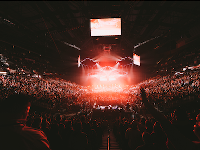 Passion 2016 Conference stadium view. Photo: Bobby Russell/Passion Conference 2016.