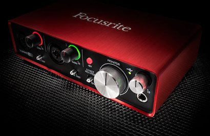 Scarlett 2nd Generation USB audio interface