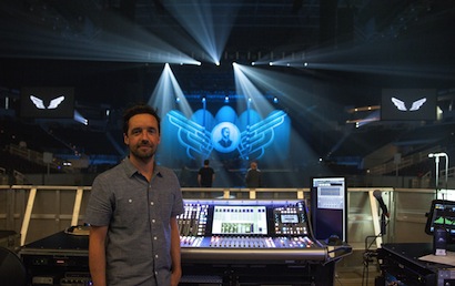 Chris Pollard, FOH Engineer for Mumford & Sons.