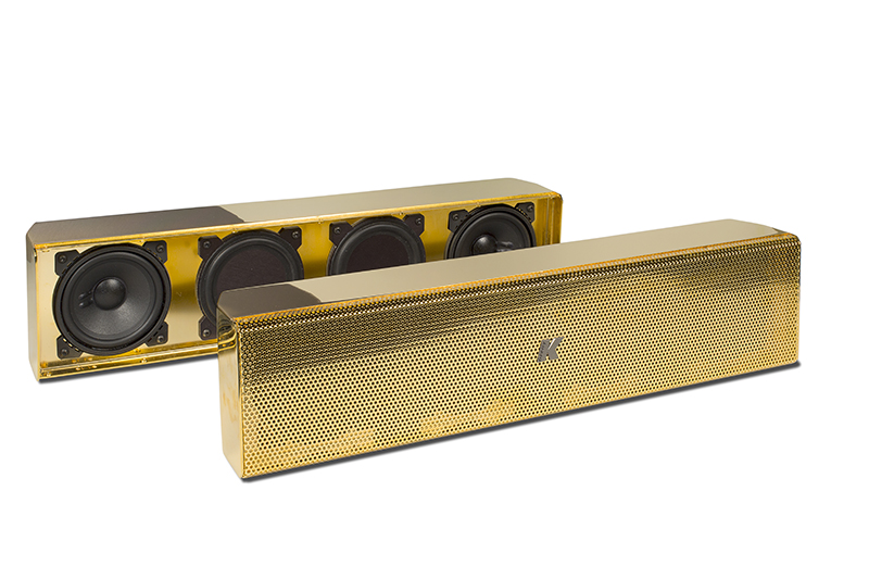 K-Array KU44XG in the new gold finish option