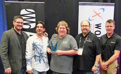 PreSonus Commercial Systems Integrator of the Year: Tony Flammia, Rob Robinson and Russell Byas (Creative Sound & Lighting Solutions), Hugh Sarvis and Ed Frebowitz (PreSonus / WorxAudio)