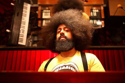 Reggie Watts, musical director and announcer for the Late Late Show on CBS, uses Sensaphonics 3D AARO in-ear system to monitor his IFB and band feeds while hearing the stage acoustically with Active Ambient technology.
