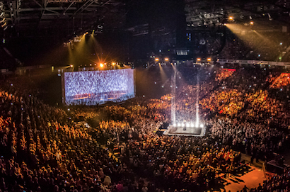 Adele in concert. Photo: Ralph Larmann