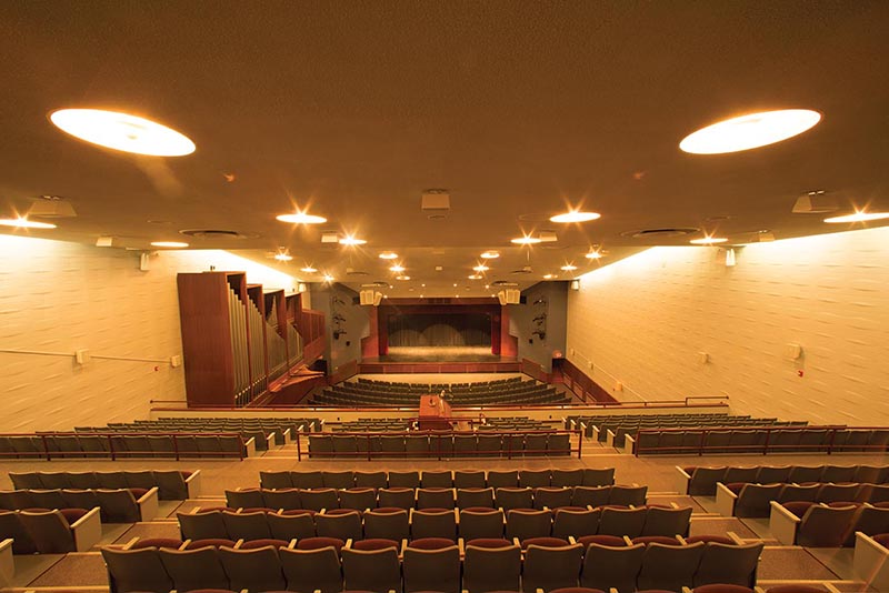 Representatives from Wenger and Lexicon will discuss a world-premiere installation at Wartburg College in Waverly, Iowa, on July 25 at 11:00 a.m.