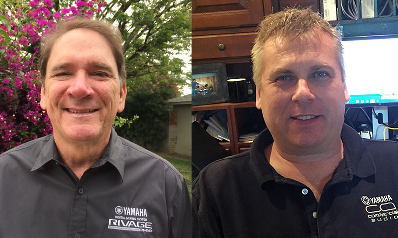 Jonathan Peirson (West, pictured here, left) and Doug Staab (East, pictured right) 