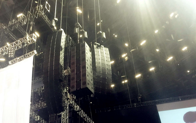 Adamson E-Series provide the flexibility Beijing Global requires to cover virtually any venue on the tour.