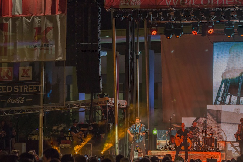 Circle K and Kangaroo Speed Street presented by Coca-Cola featured two nights of performances by some of the biggest stars in country music.