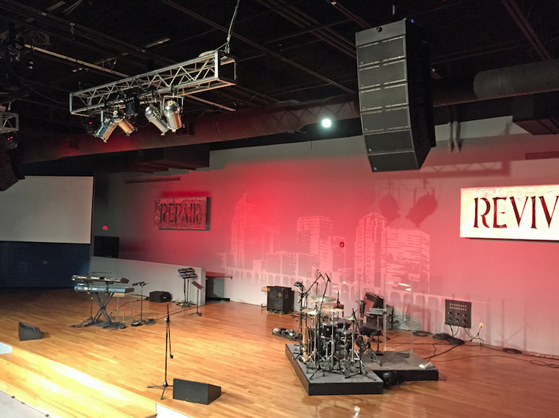 The Church On 68's sanctuary.