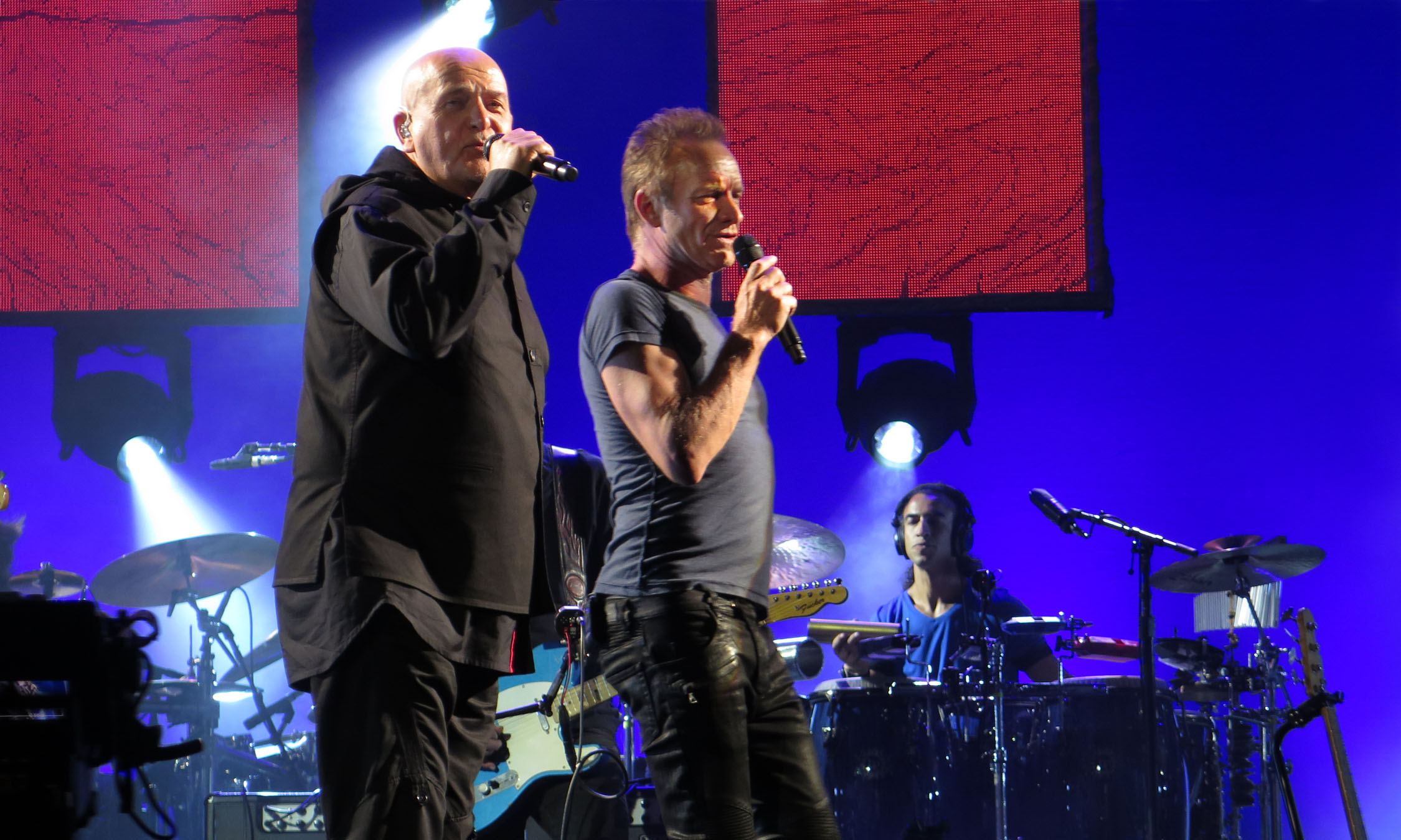Sting and Peter Gabriel’s co-headlined Rock Paper Scissors trek was one of this summer’s most eagerly anticipated and celebrated tours. Photo: Peter Hutchins