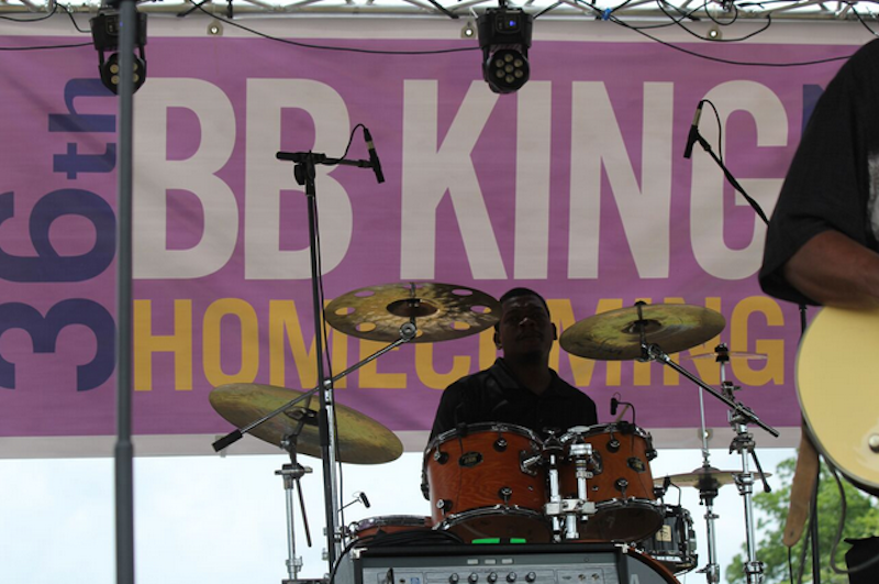 Showtec Productions also received microphones on loan from DPA to test out on instruments at the festival.