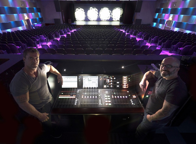 Edward Dombroski and Ruy Oliveira, communication technicians, PCTI.