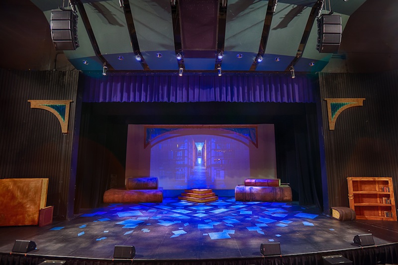 Yamaha QL5 in Panara Theater. Photo: Mark Benjamin, RIT/NTID