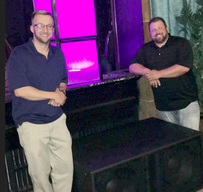 Nipper Sound President Jason Nipper and Nipper Sound Sales Engineer Kevin Viars.
