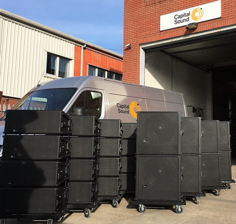 Recently delivered to Capital Sound’s London headquarters at Wimbledon were 24 Leopard loudspeakers, eight companion 900-LFC low frequency control elements and eight UPJ-1P loudspeakers.