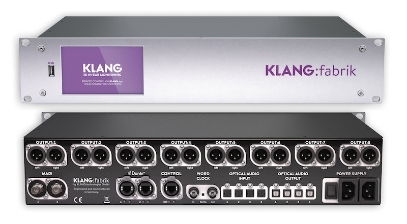 Klang:fabrik with MADI Interface.