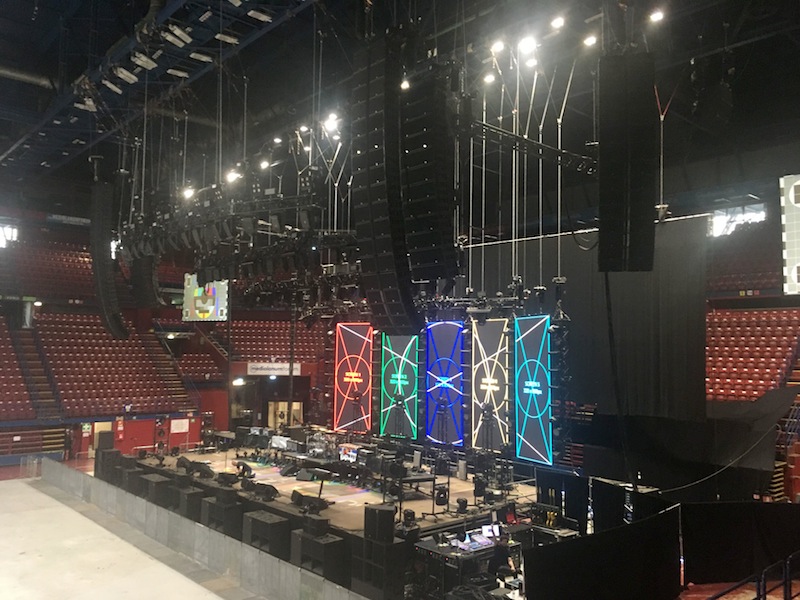 Brit Row’s K1/K2 and K1-SB arrays have been helping the band garner overwhelmingly positive reviews around the world on the tour’s sound.