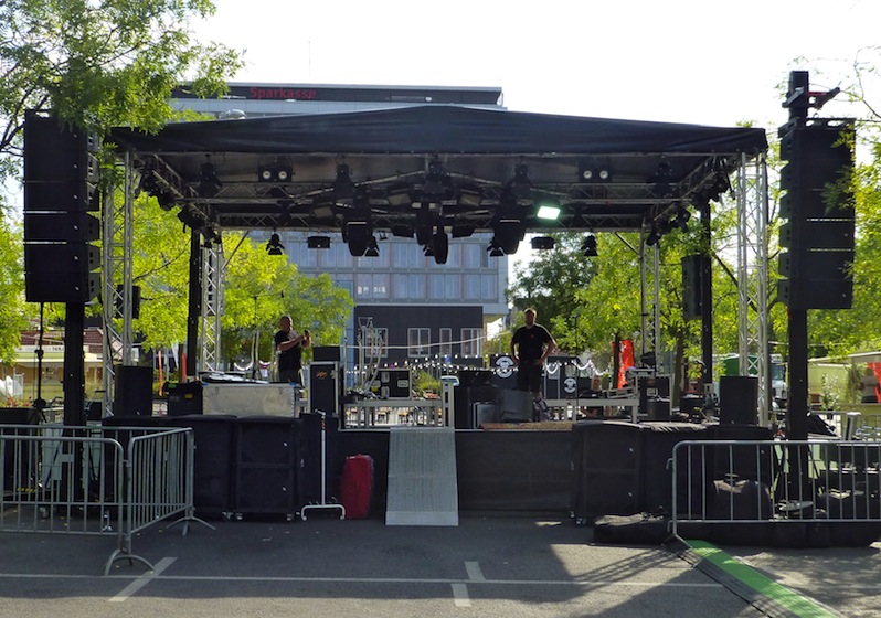 The FOH at Germany's Feuerabend.