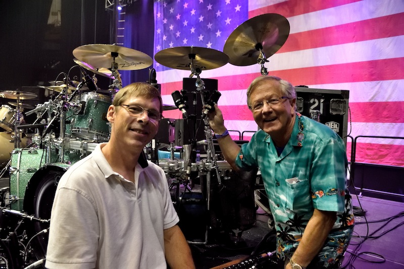 Audio engineer Bob Workman and company founder, Bob Heil.