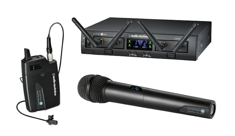 Audio-Technica System 10 Pro Digital Wireless components, as used by students at Nashville’s Hull Jackson Montessori Magnet School.