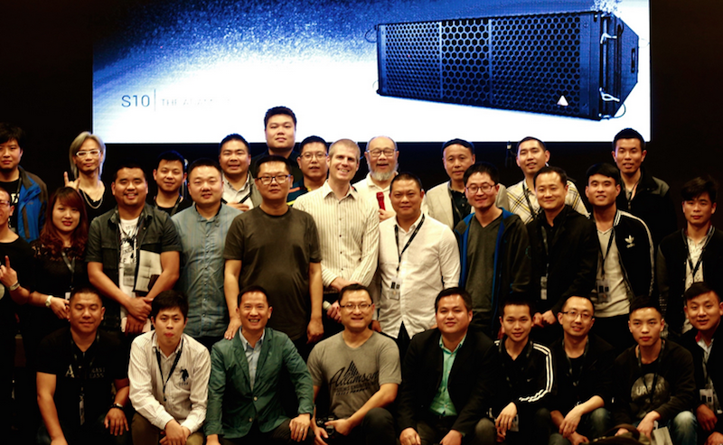 The Real Music team with David Dohrmann and seminar attendees.