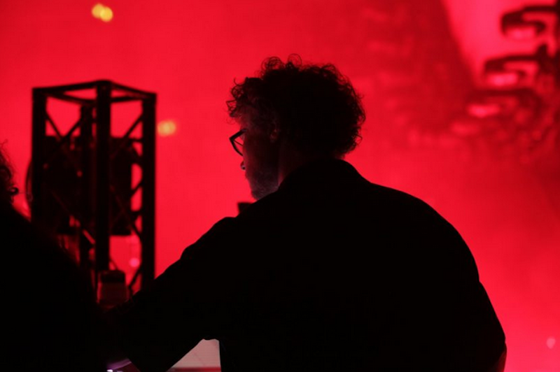 Gavin Tempany, freelance concert engineer.  Photo: Gavin Elder, taken on David Gilmour tour.