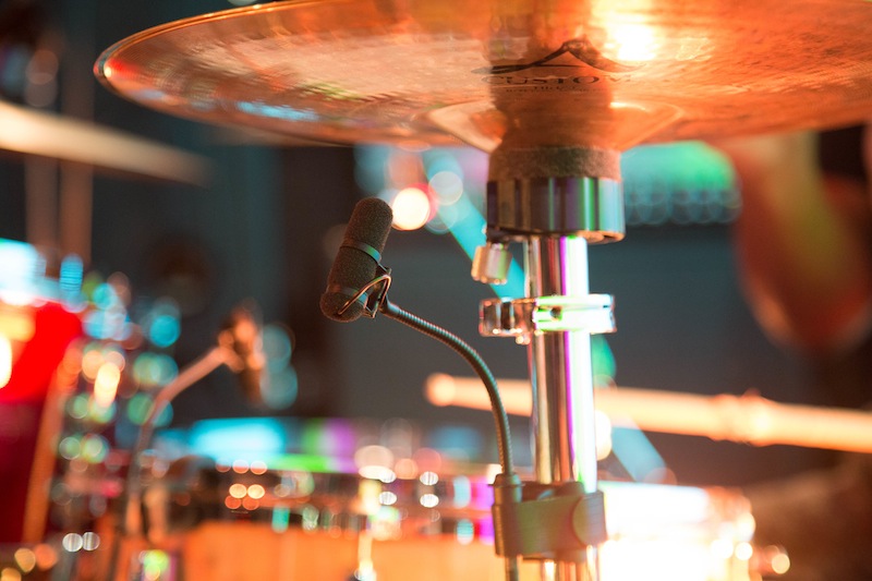 Gabriel Ramos is currently using the d:vote 4099s for percussion, including the snare top and bottom, hi-hat and toms.