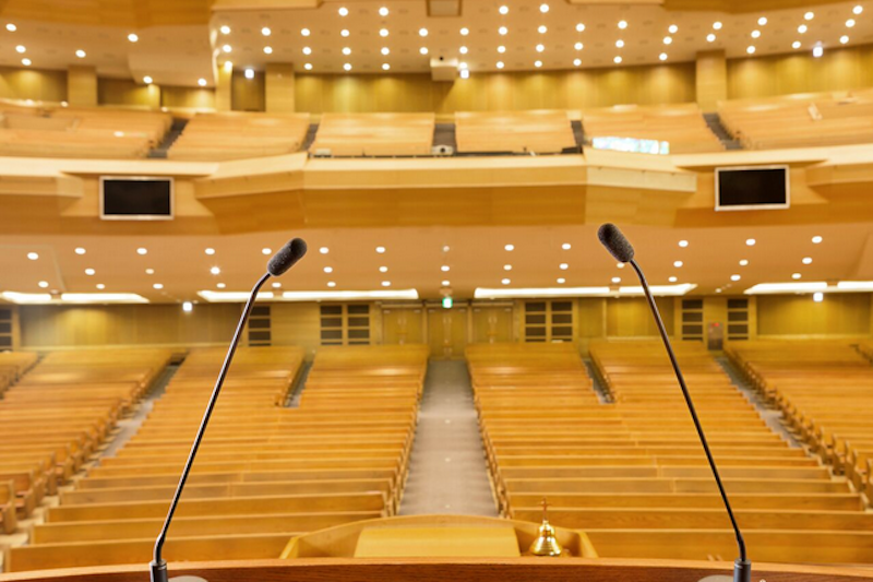 DPA Podium Microphones.
