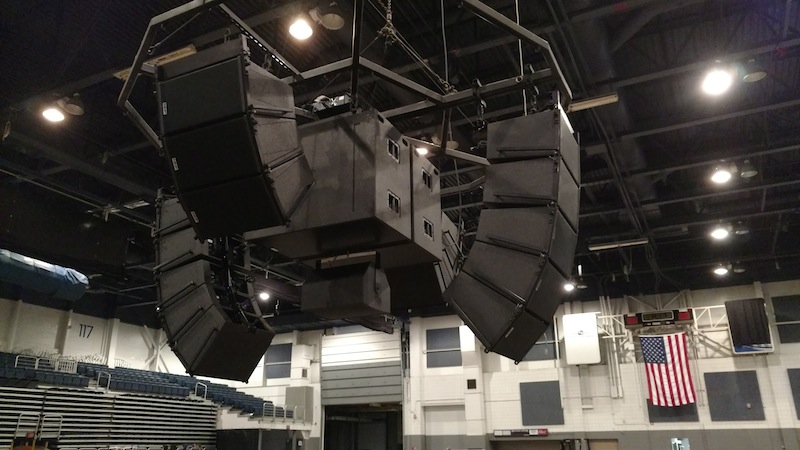 BC Sound has supplemented the arena for years with ISP Technologies gear - its mainstay at BC Sound since 2002 - and did so again.
