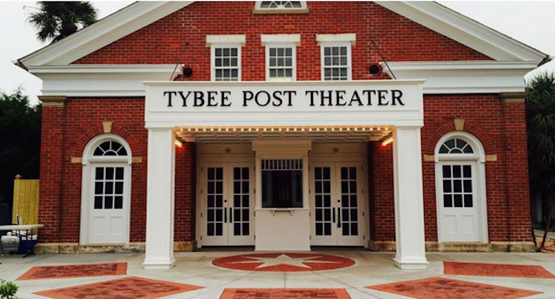 The historic Tybee Post Theater, set in the heart of the historic district in Tybee Island, GA was constructed in 1930 as a movie house for the soldiers stationed at the Army base.