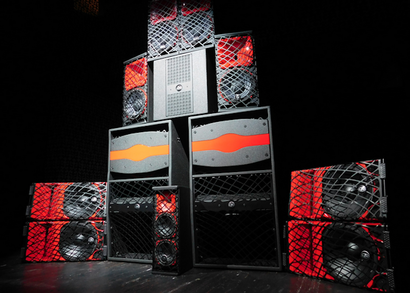 WildPitch Music Hall’s D.A.S. loudspeaker equipment.