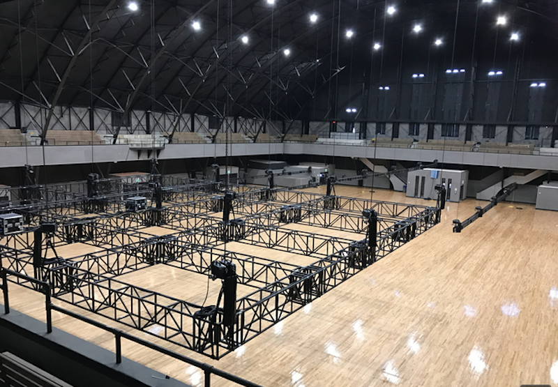 A massive 56’ x 68’ truss will allow national touring shows the ability to replicate the experience of a much larger venue. 