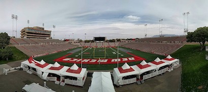 University of New Mexico football stadium. Photo: Larry Lucas © 2016