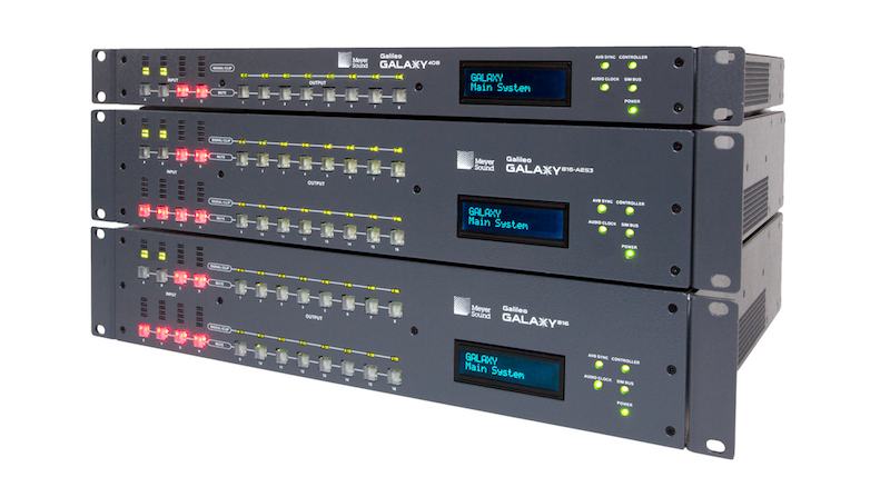 Meyer Sound's Galaxy Family