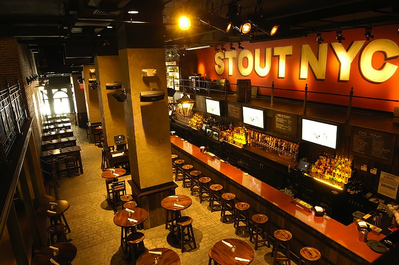 Located near Madison Square Garden and Penn Station, Stout has been a post-game and post-work staple for Midtown New Yorkers for more than a decade.