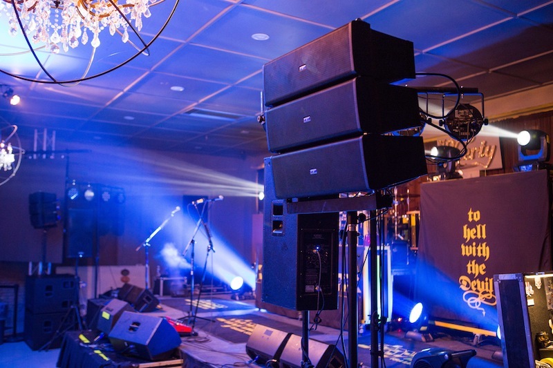 John Pennell, owner of Total Productions, turned to FBT to supply a complete FOH rig. Photo: Reed May