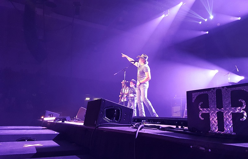 Since he first appeared at the Marshland Festival in Lake Charles, LA, Frank Foster has stuck with Deep South Productions (DSP) for all his touring technology.