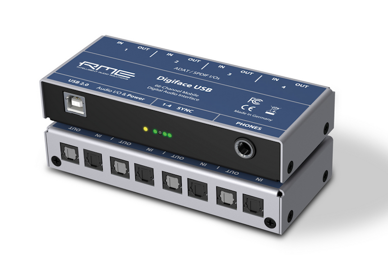 The RME Digiface USB Portable Digital Audio Interface.