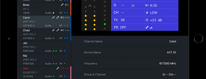 ShurePlus Channels App v1.3