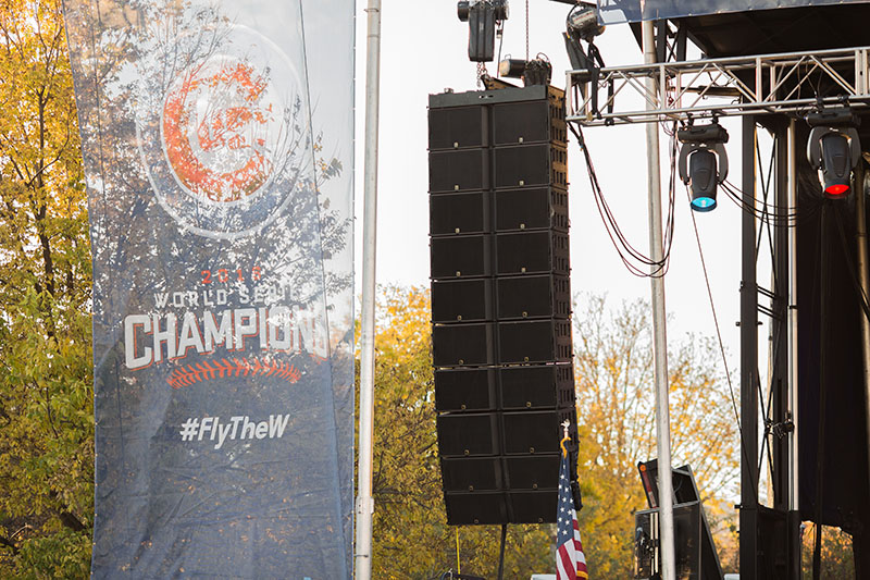 Clearwing provided L-Acoustics speakers for the event.