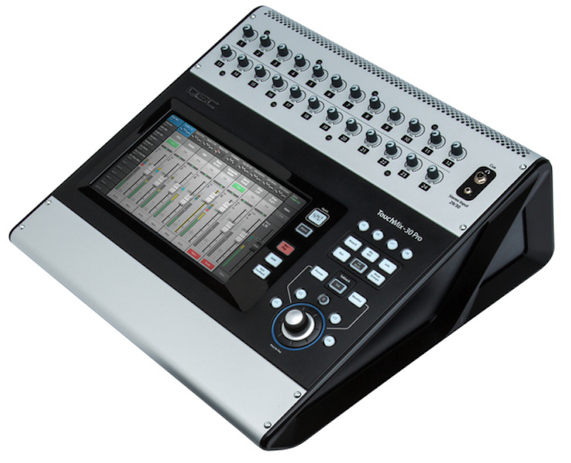 The TouchMix Series’ flagship TouchMix-30 Pro.
