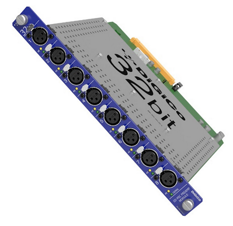 DiGiCo's 32-bit 'John Stadius' Mic Pre-Amp.