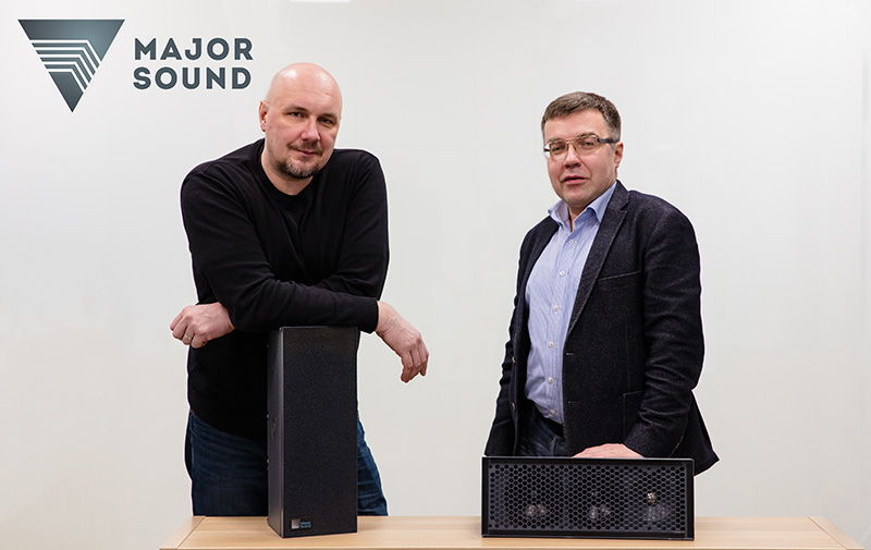 Major Sound’s managing director, Alexander Khorev, and Yaroslav Udovik, chief technical officer.
