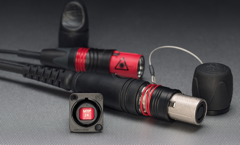 Neutrik’s opticalCON MTP24 connectors.