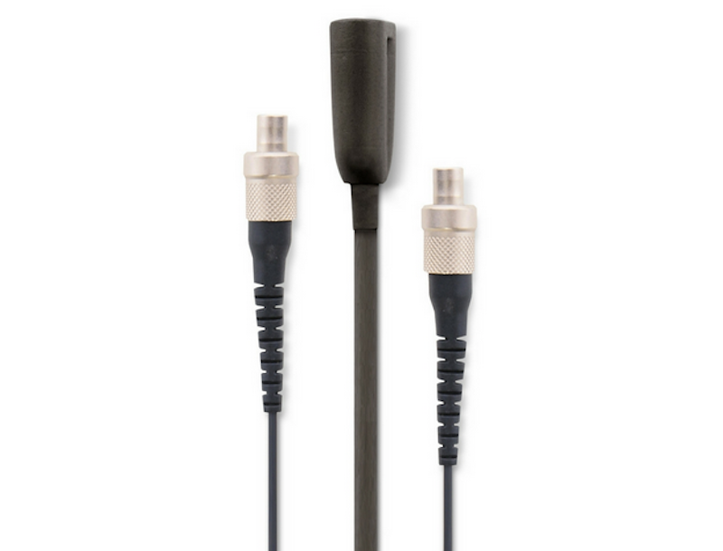 The CO2-8WL Lavalier is two mics in one supporting two separate wireless transmitters.