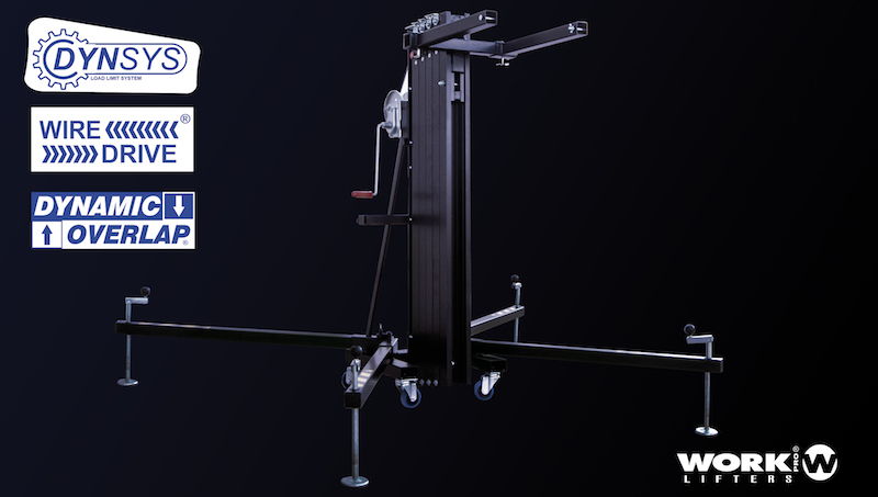 Work Lifters unveiled safe towers at the Prolight & Sound show.