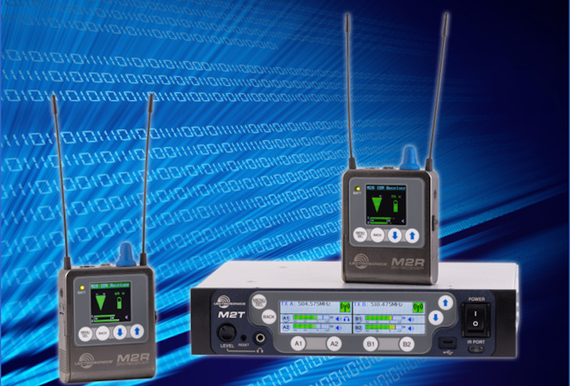 The Duet Digital Wireless Monitor System with Dante Inputs.