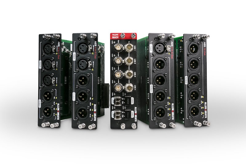 Allen & Heath introduces SuperMADI and a range of AES3 I/O cards.